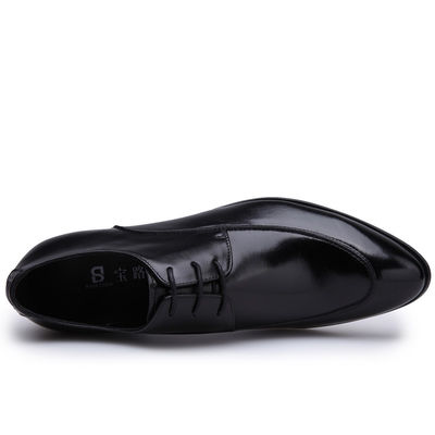 Business Komfortable Herren Schuhe, Sommer Herren Braune Spitzen Schuhe