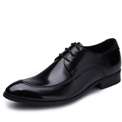 Business Komfortable Herren Schuhe, Sommer Herren Braune Spitzen Schuhe