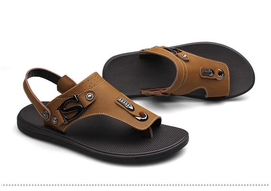 Bequeme Herren-Leder-Schuhe mit echtem Leder Oberteil