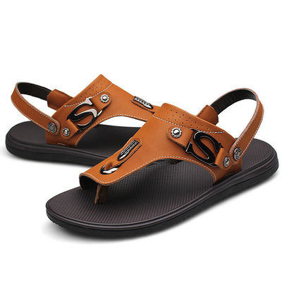 Bequeme Herren-Leder-Schuhe mit echtem Leder Oberteil