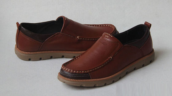 Full Grain Leder Casual Schuhe Weich Komfortable Fahrschuhe Für Männer