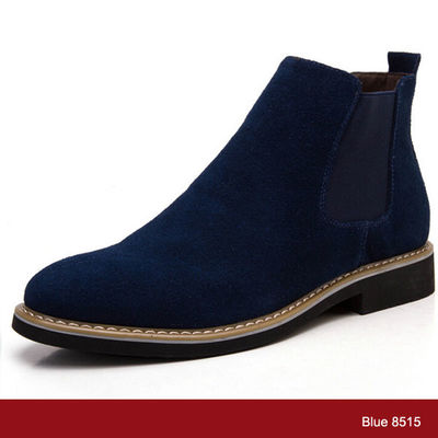 Kautschuk-Außensohle für Männer Suede Desert Stiefel Echtleder für Männer Gelegenheitsstiefel