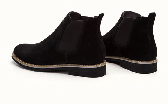 Kautschuk-Außensohle für Männer Suede Desert Stiefel Echtleder für Männer Gelegenheitsstiefel
