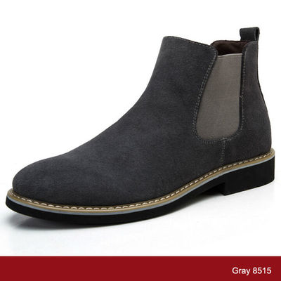 Kautschuk-Außensohle für Männer Suede Desert Stiefel Echtleder für Männer Gelegenheitsstiefel
