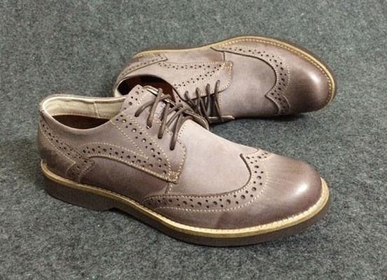 OEM Oxford Style Männer Business Casual Schuhe, echtes Leder Spitzen Derby Schuhe