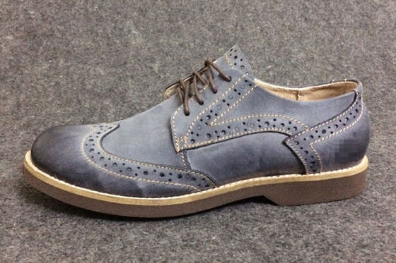 OEM Oxford Style Männer Business Casual Schuhe, echtes Leder Spitzen Derby Schuhe