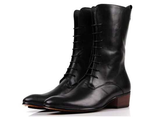 Business-Männer Knöchel-Stiefel Schnürsenkel Militär-Kampfstiefel