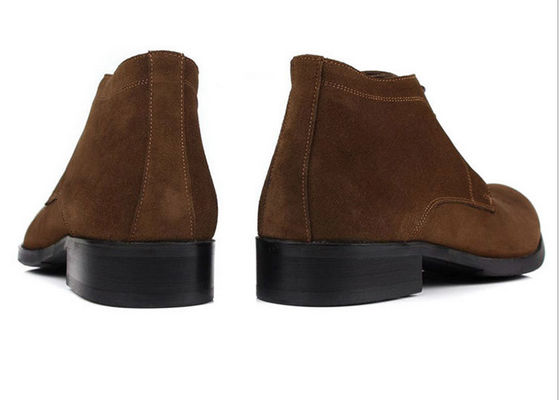 ODM Herren Chelsea Schuhen, Schwarz / Braun Herren Schnürsenkel Casual Schuhe
