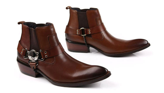 Individuell angepasste Stiefel für Männer, Winterschlitten, Stiefel für Männer mit mentaler Kette