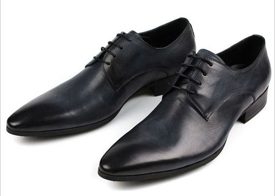 Weißes Leder Männers Hochzeitskleid Schuhe Komfortabel / Atmung / Warm mit Kalbsleder