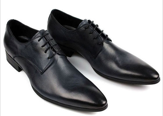 Weißes Leder Männers Hochzeitskleid Schuhe Komfortabel / Atmung / Warm mit Kalbsleder
