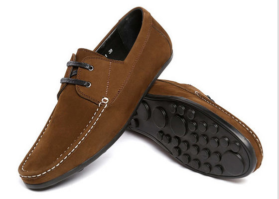Mode Flats Herren Leder Loafers Luxus handgefertigte Suede Schuhe