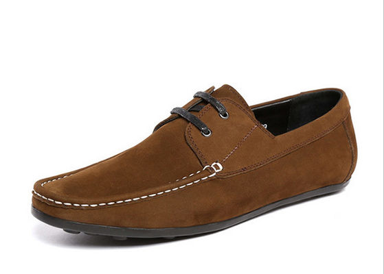 Mode Flats Herren Leder Loafers Luxus handgefertigte Suede Schuhe