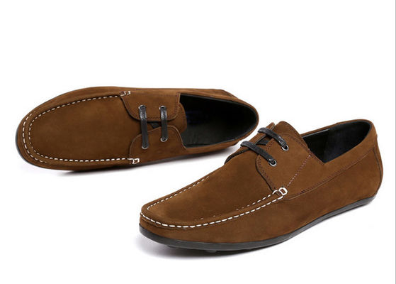 Mode Flats Herren Leder Loafers Luxus handgefertigte Suede Schuhe