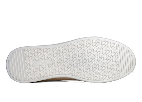 langlebige Männer weiche Leder Slip On Schuhe, Flat Canvas Fahrschuhe