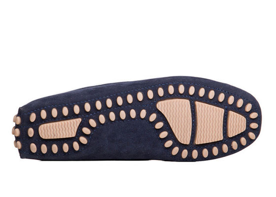 Stich-Style-Flächen-Schuhe für Männer schwarze Fahrschuhe, Moccasin - Gommino Suede Fahrschuhe