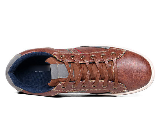 Leder-Stiche Männer Schnürsenkel Sneakers Casual Männer Schlitten auf Oxford Schuhe für den Sommer