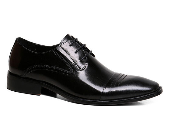 Runde Zehen Männer schwarze Kleid Schuhe, Modedesigner Schuhe für Männer