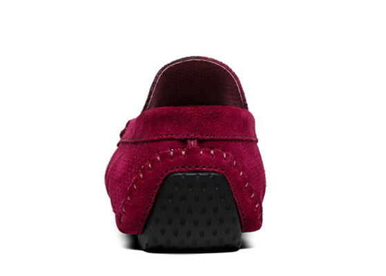 Sommer Hollow Outs Männer Suede Casual Loafers, Leder Loafers