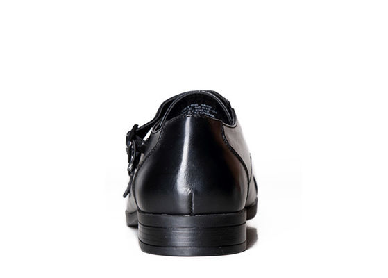 Doppelschnurige Herren-Schuhe mit italienischem Leder
