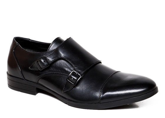 Doppelschnurige Herren-Schuhe mit italienischem Leder