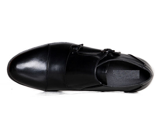 Doppelschnurige Herren-Schuhe mit italienischem Leder