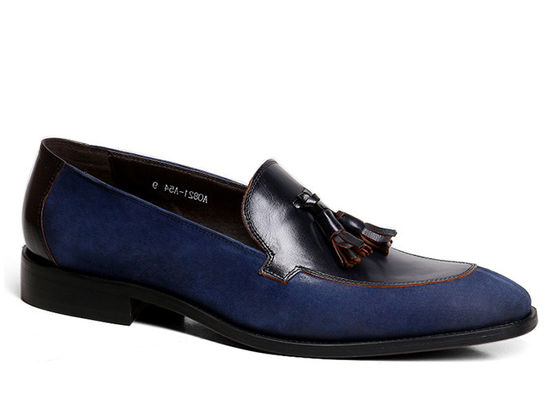 Erwachsene Herren Suede Penny Loafers Flat Slip On Männer Moccasin Leder Schuhe