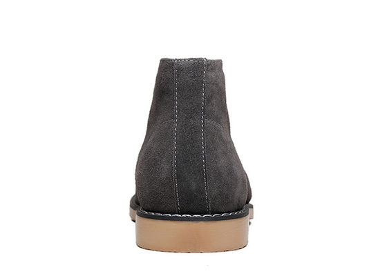 Winter-Schuhe für Männer, Suede, Wüsten-Schuhe, Runde-Zehen-Schuhe, Spitzen-Hoch-Schuhe für Männer