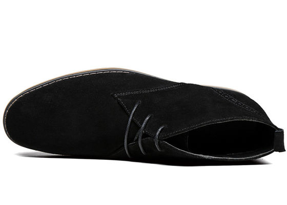 Mode-Männer Suede-Knöchel-Stiefel Echtleder-Männer-Winterkleid-Stiefel
