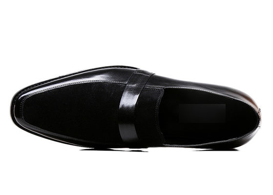 Gemischte Farben Herren Leder Casual Schuhe mit Echtleder Nubuck Leder Nähte