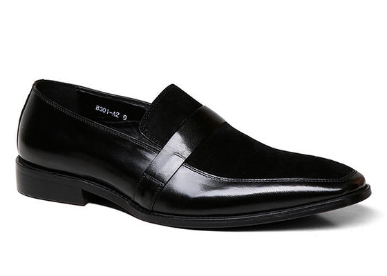 Gemischte Farben Herren Leder Casual Schuhe mit Echtleder Nubuck Leder Nähte