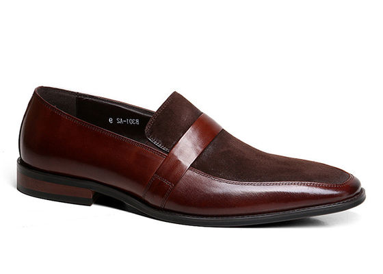 Klassische Lederloafers für Männer Handgemachte Lederkleider für Bankette