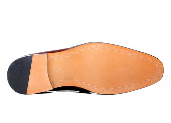 Klassische Lederloafers für Männer Handgemachte Lederkleider für Bankette