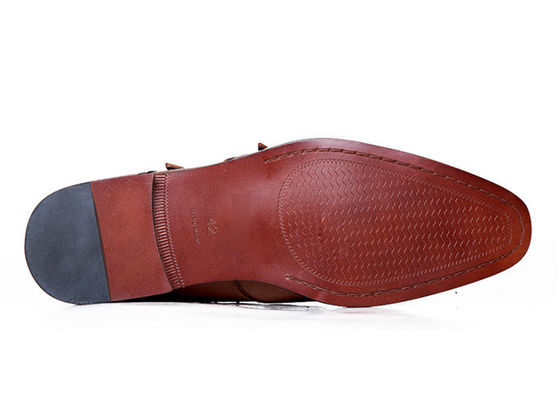 Männer Goodyear Welted Schuhe, Handgefertigte Doppel Mönch Gürtel Männer Schuhe
