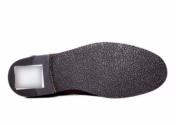 Martin Herren Fußgelenkstiefel Runder Zeh Custom Echtleder Braunstiefel