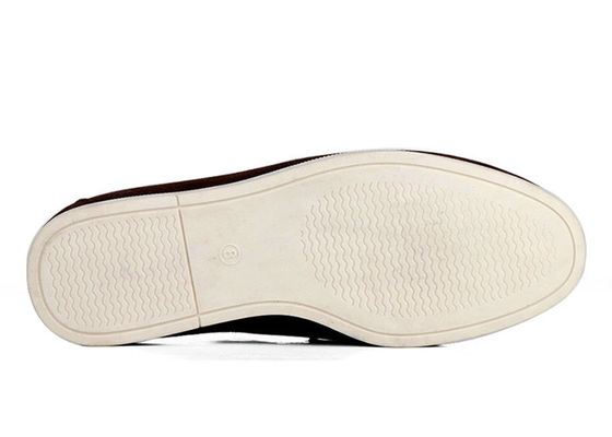 Langlebige Männer-Casual-Schuhe Tassels Flat Loafer Männer Braun Lederschuhe