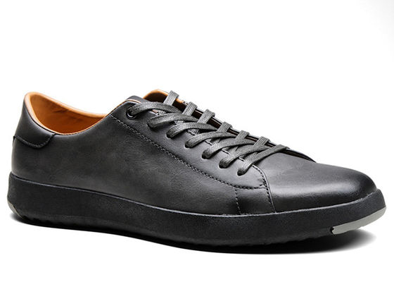 Frühling / Herbst Herren Schnürsenkel Leder Sneakers Trendy Walking Mode Schuhe Männer Sneakers