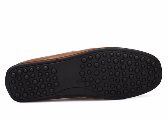 Slip On Mens Weiches Moccasin Schuhe Echtes Leder Flächen Gommino Fahrschuhe