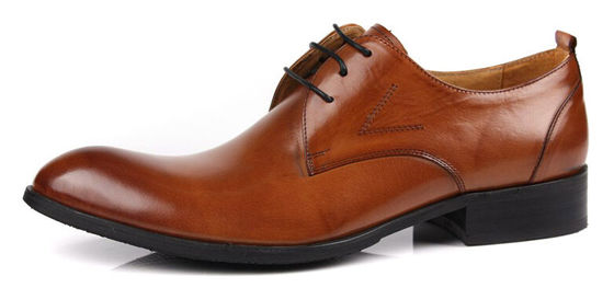 Kaffee / Schwarz / Braun Männer Hochzeitskleid Schuhe Verbrannte Männer Spitzenfußschuhe