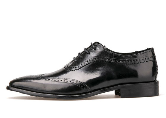 Männer Brogue Leder Schuhen, Spitzenfuß Männer Kleid Schuhen für die Hochzeit