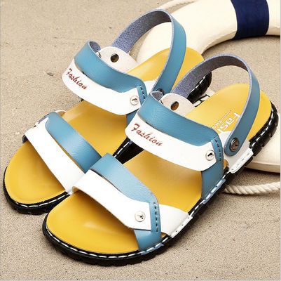 Luxus Herren Sommerslip mit Sandalen, handgefertigte Ledersandalen.