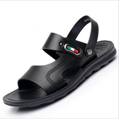 Handgefertigte Ledersandalen für Männer OEM / ODM Braune Ledersandalen