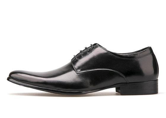 Weiches Leder Flat Suede Derby Schuhe, Männer Formalkleid Schuhe Schwarz / Braun