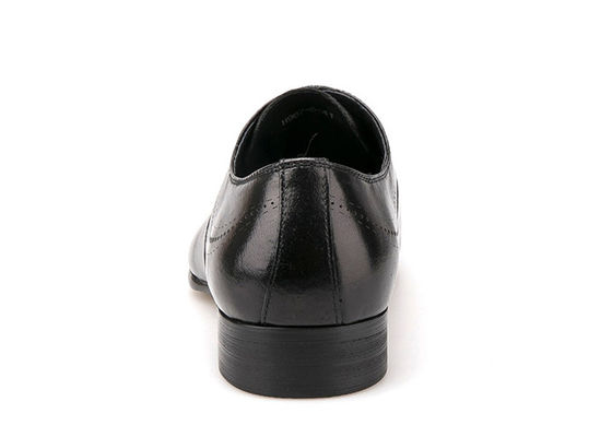 Lace - Up Herren Lederkleid Schuhe Wasserdicht Britischer Stil Herren Schwarze Brogue Schuhe