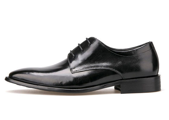 italienische Herren Lederkleider Schuhe schwarze Spitze Kleider Schuhe für Büro