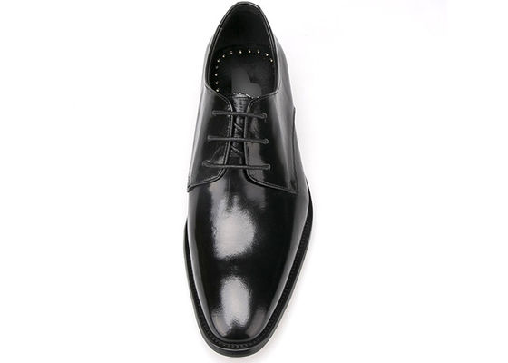 italienische Herren Lederkleider Schuhe schwarze Spitze Kleider Schuhe für Büro