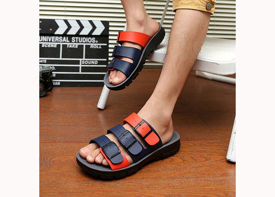 ODM Herren Casual Lederschuhe Echtes Leder Rinderleder Sandalen Herren Designer Flip Flops