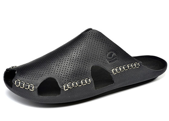 Tägliche Freizeit Männer Leder Sandalen Flip Flops Männer Sandalen und Sandalen