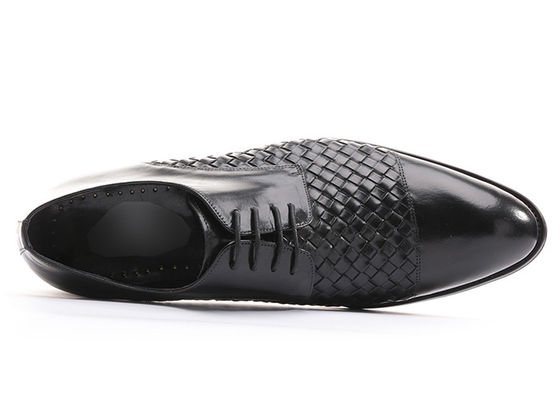 Business BV Oxfords Männer Casual Dress Schuhe, Männer Schwarze Schnürsenkel Schuhe für Party