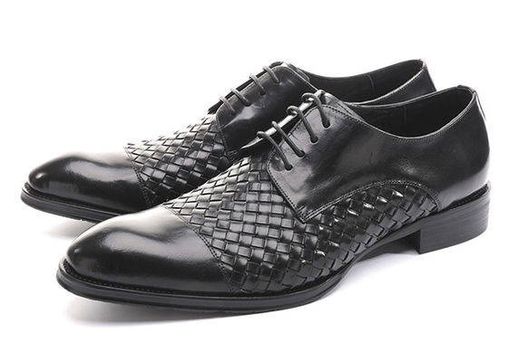 Business BV Oxfords Männer Casual Dress Schuhe, Männer Schwarze Schnürsenkel Schuhe für Party